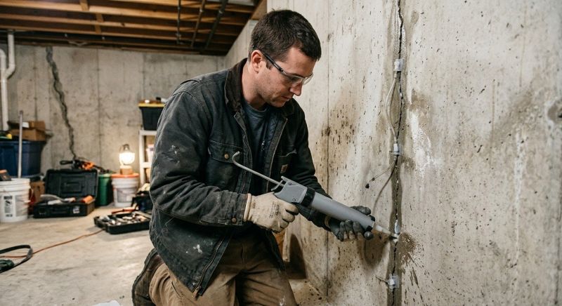 Basement Crack Repair in Soddy Daisy, TN