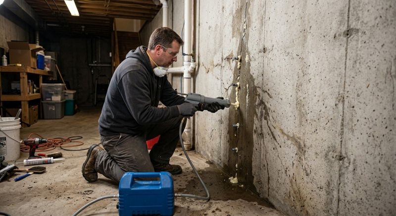 Basement Foundation Repair in Dunlap, TN