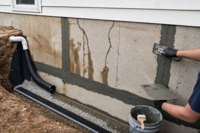 Basement Foundation Repair in Mc Donald, TN
