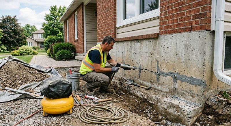 Basement Foundation Repair in Ooltewah, TN