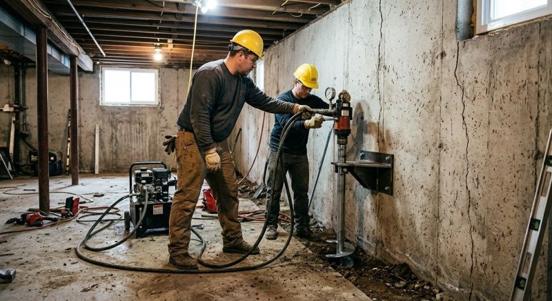 Basement Stabilization in Soddy Daisy, TN