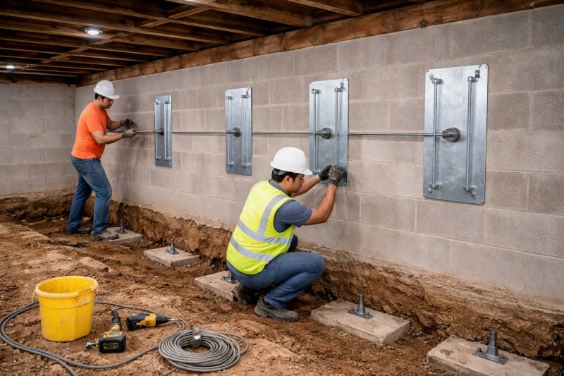 Basement Stabilization in Soddy Daisy, TN