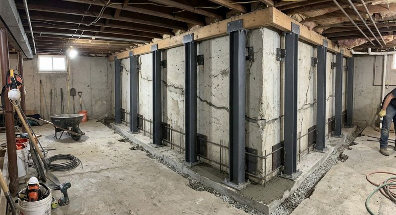 Basement Stabilization in Soddy Daisy, TN