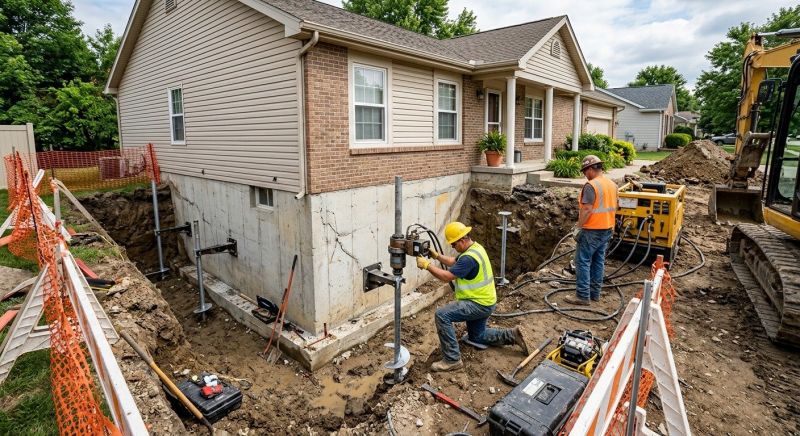 Building Foundation Repair in Catoosa County, GA