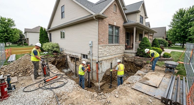 Building Foundation Repair in Ooltewah, TN