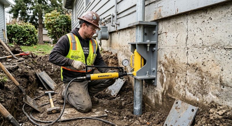 Concrete Foundation Leveling in Sequatchie County, TN