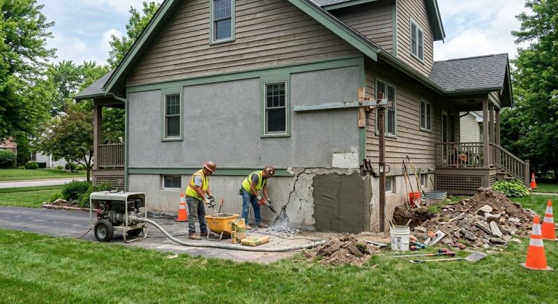 Concrete Foundation Repair in Dunlap, TN