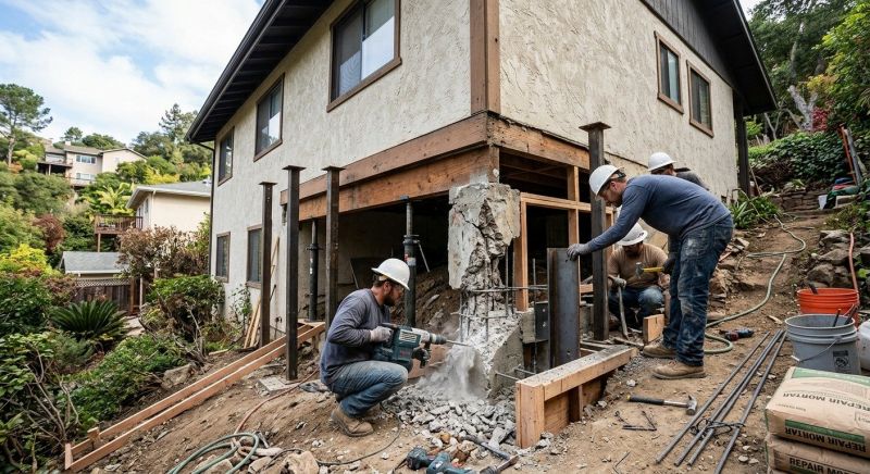 Concrete Foundation Repair in Dunlap, TN