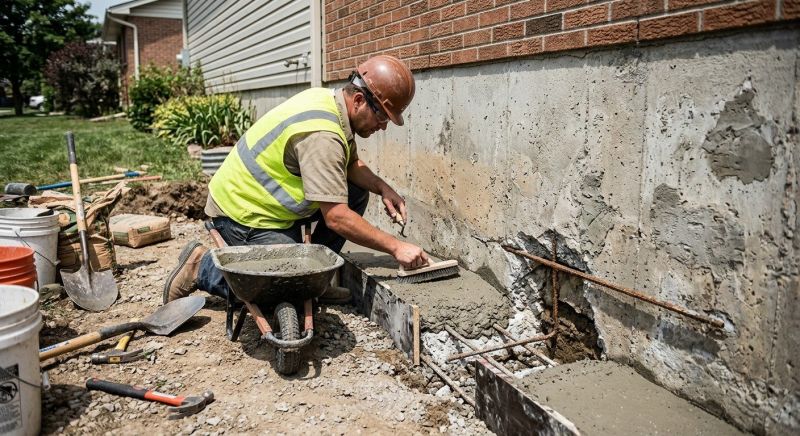 Concrete Foundation Repair in Meigs County, TN