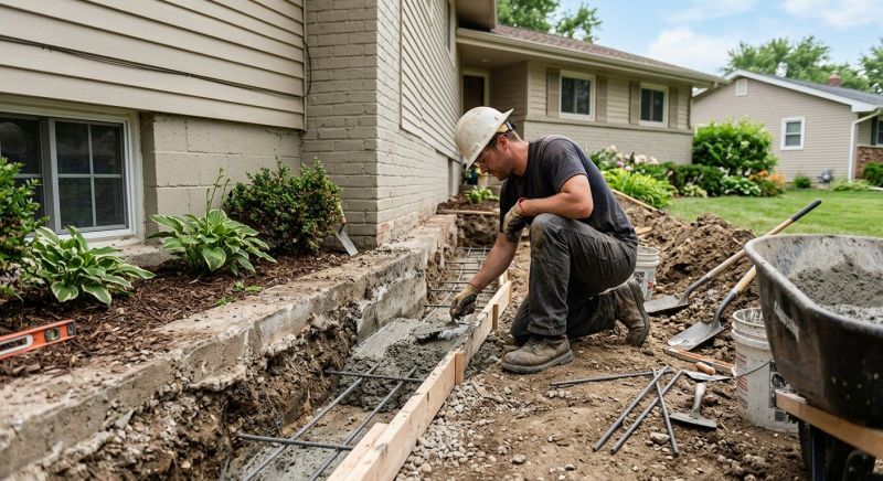 Concrete Foundation Repair in Rossville, GA