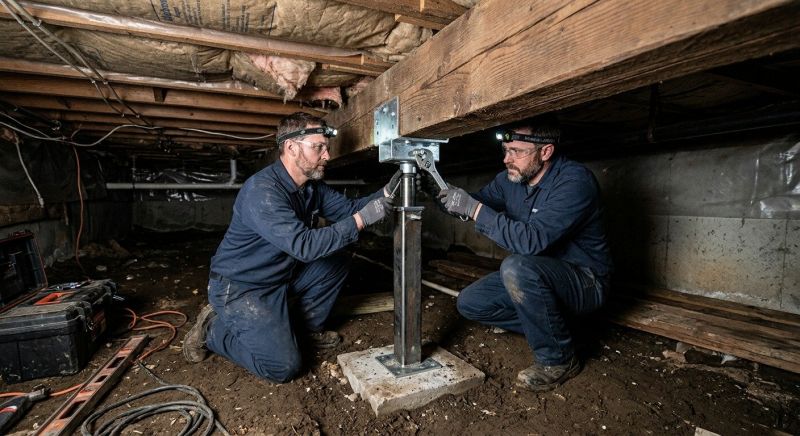 Crawlspace Foundation Repair in Hixson, TN