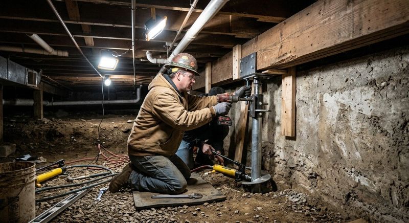 Crawlspace Foundation Repair in Sequatchie County, TN