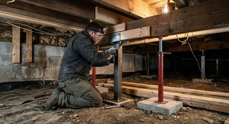 Crawlspace Structural Repair in Soddy Daisy, TN