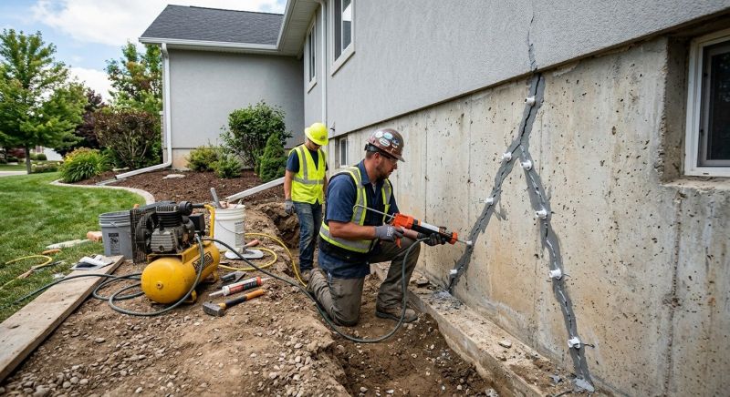Foundation Crack Repair in Whitwell, TN