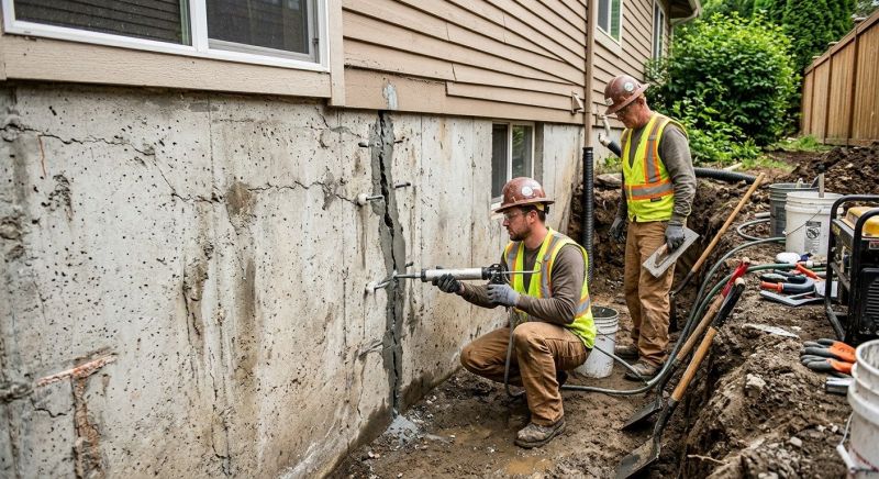Foundation Crack Sealing in Soddy Daisy, TN