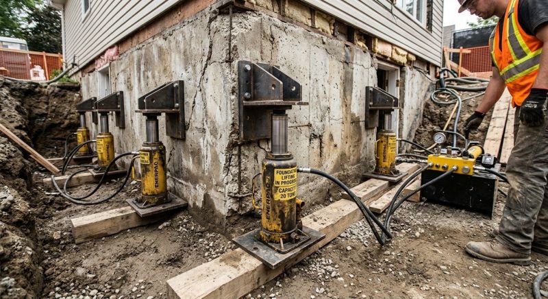 Foundation Jacking in Cleveland, TN