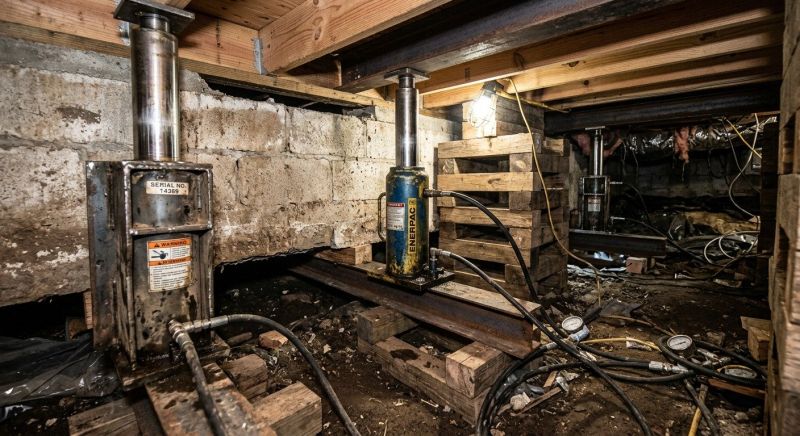 Foundation Jacking in Dayton, TN