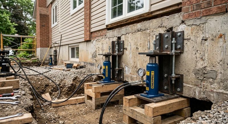 Foundation Jacking in Dunlap, TN