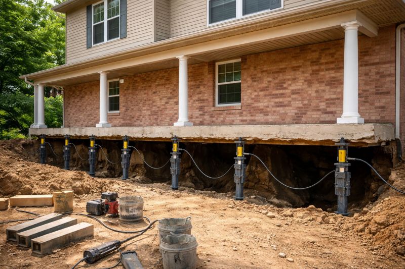 Foundation Jacking in Rossville, GA
