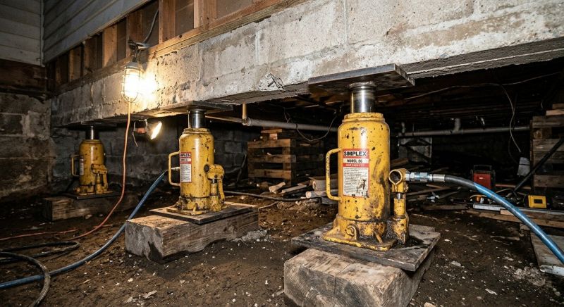 Foundation Jacking in Walker County, GA