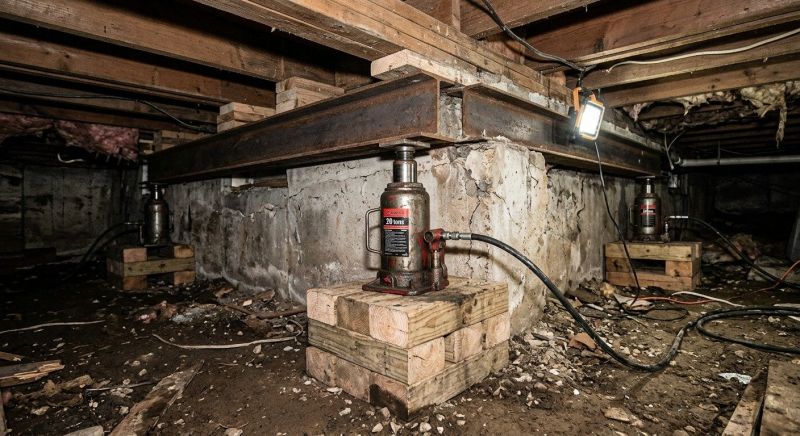 Foundation Jacking in Whitwell, TN