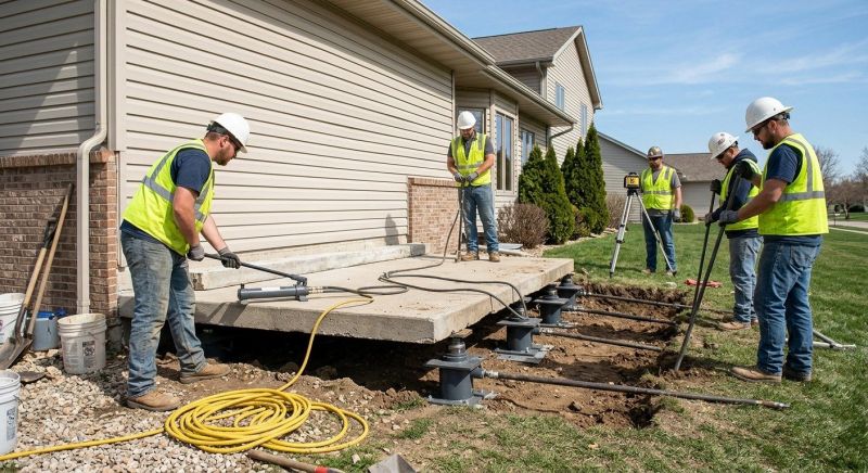Foundation Lifting in Sequatchie County, TN