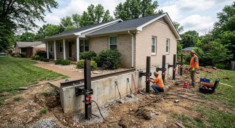 Foundation Pier Leveling in Soddy Daisy, TN