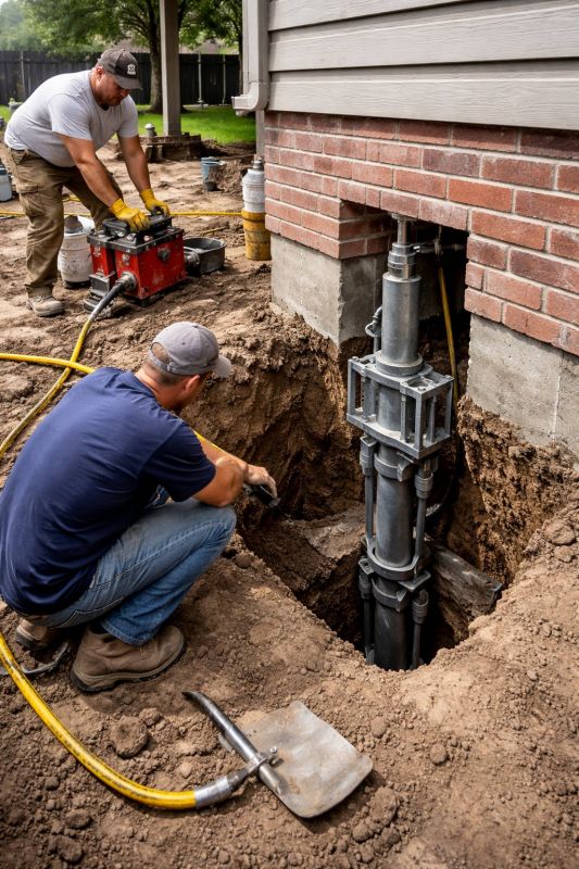 Foundation Pier Repair in Soddy Daisy, TN