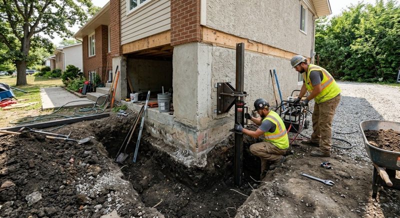Foundation Pier Repair in Soddy Daisy, TN