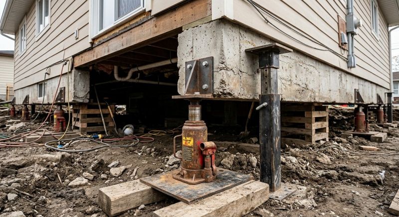 Foundation Raising in Whitwell, TN