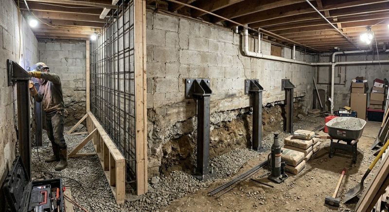 Foundation Stabilizing in Rossville, GA