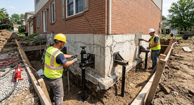 Foundation Structural Repair in Whitwell, TN