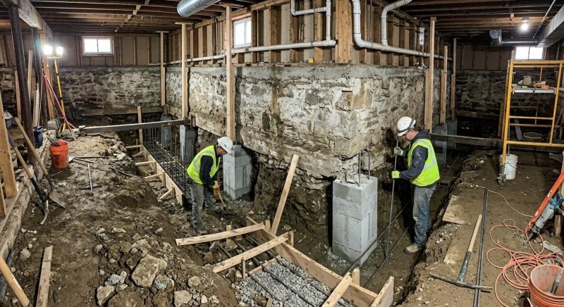 Foundation Underpinning in Soddy Daisy, TN