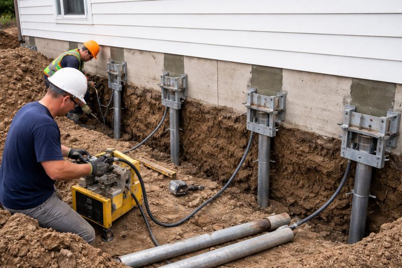 Helical Piers Installation in Soddy Daisy, TN