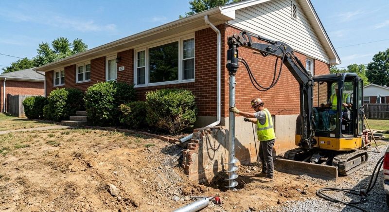 Helical Pile Installation in Soddy Daisy, TN