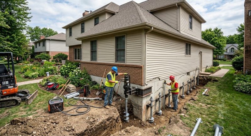 Helical Pile Installation in Soddy Daisy, TN