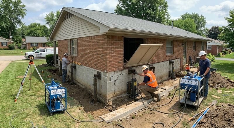 Home Foundation Leveling in Dunlap, TN