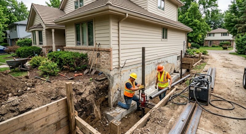 Home Foundation Repair in Harrison, TN