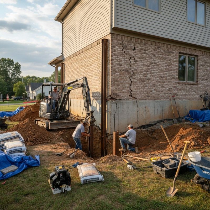 Home Foundation Repair in Harrison, TN