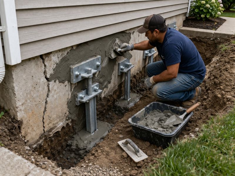 House Foundation Repair in Hamilton County, TN