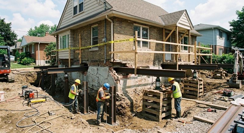 House Foundation Repair in Sale Creek, TN