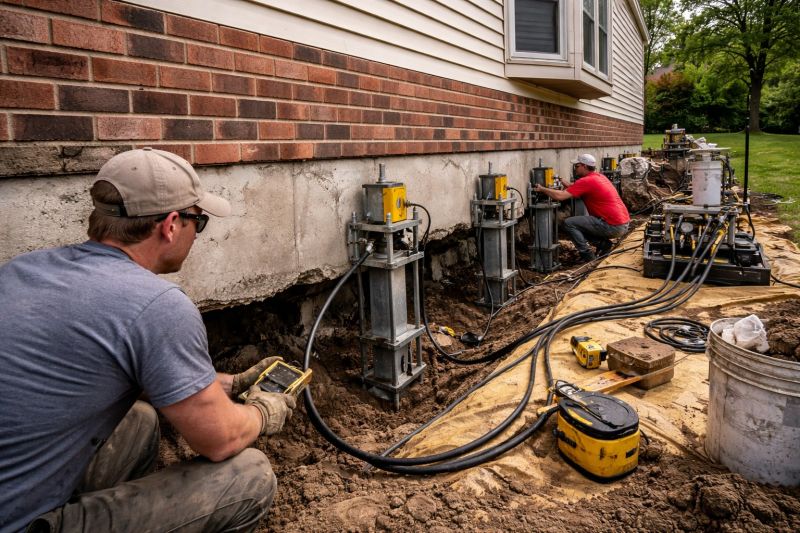 Settling Foundation Service in Catoosa County, GA