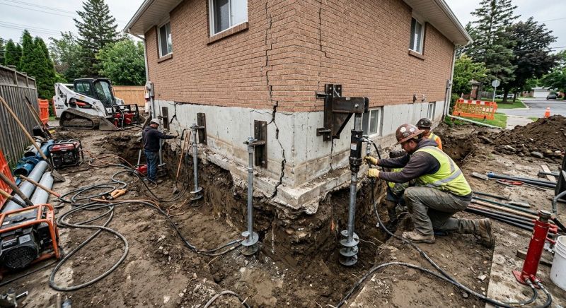 Sinking Foundation Repair in Soddy Daisy, TN