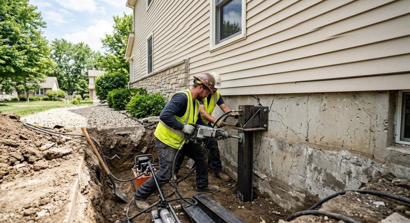 Structural Foundation Repair in Harrison, TN