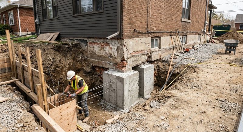 Structural Underpinning in Soddy Daisy, TN