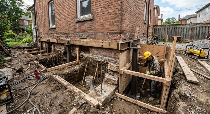Structural Underpinning in Soddy Daisy, TN